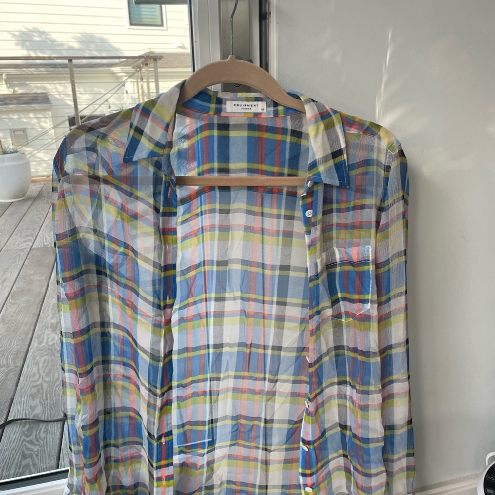Femme Silk Button-up Blouse